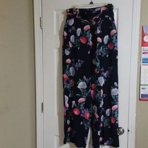 High waist palazzo pants
